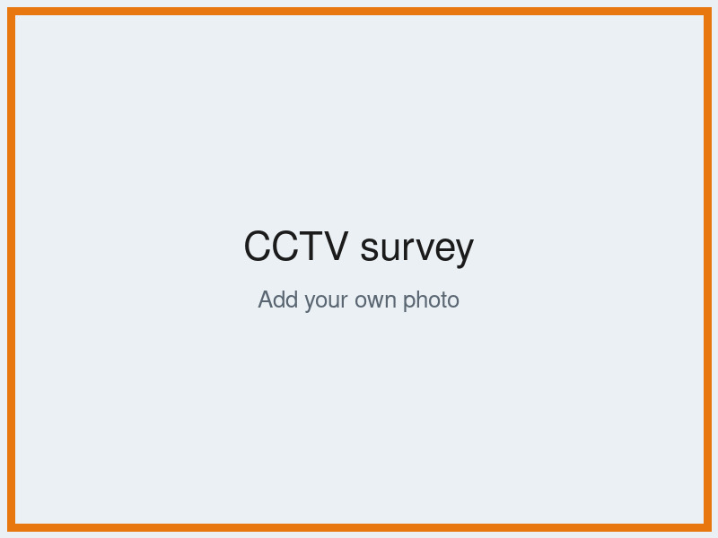 CCTV drain survey